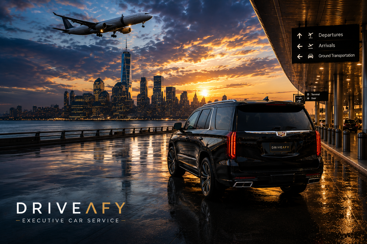 DriveAFY executive airport transportation in New York City